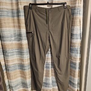 REI Co-op Trailmade Green Nylon Stretch Hiking Pants